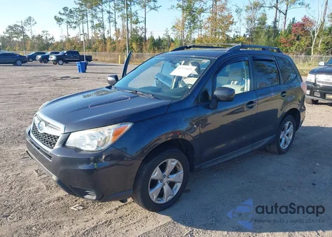 2015 Subaru Forester 2.5I Premium из США, поврежденный, VIN JF2SJADC3FH573552